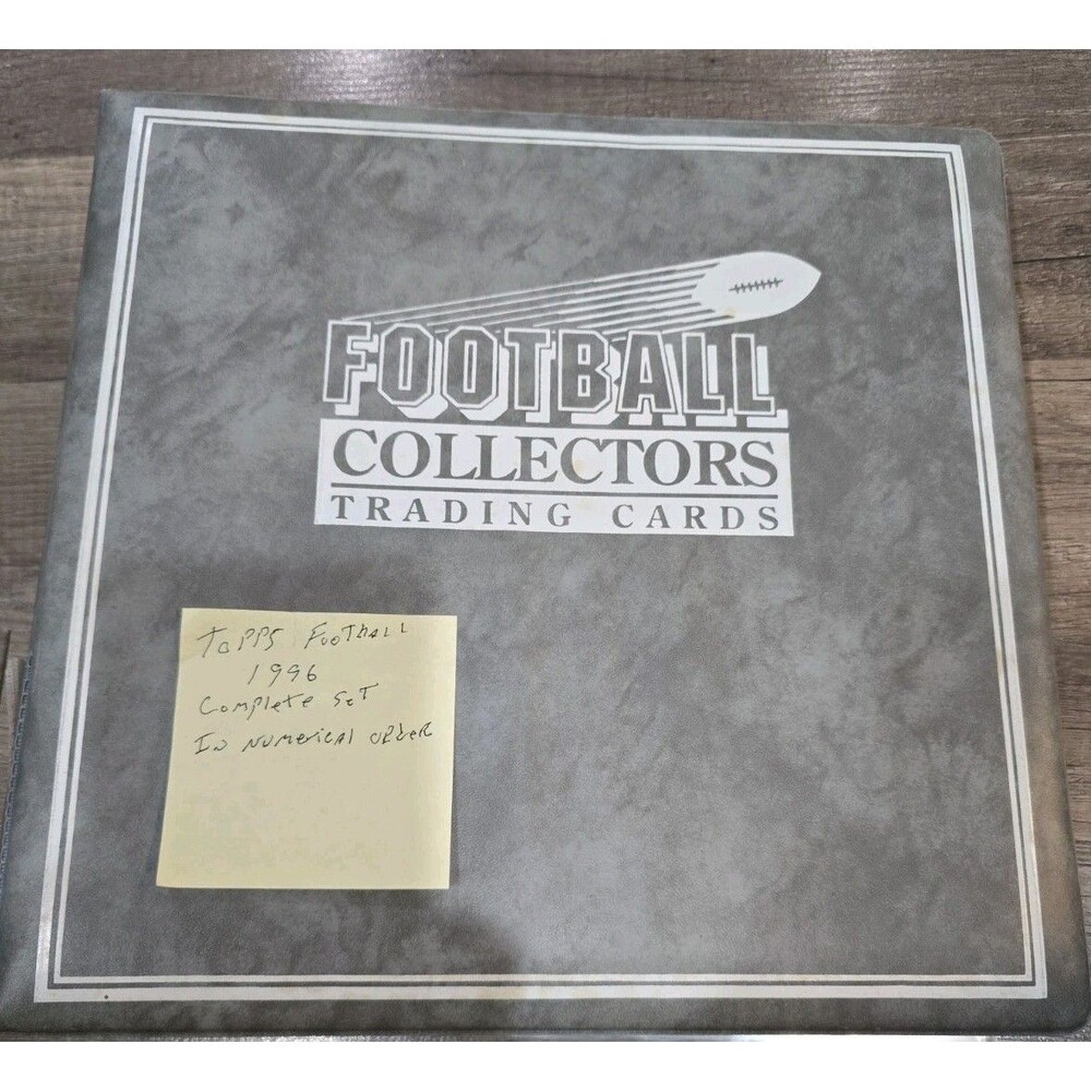 1996 Topps Football Complete 440 Card Set + Rookies & Inserts Binder Collection